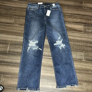 New Judy Blue High Waist Straight Fit 11/30